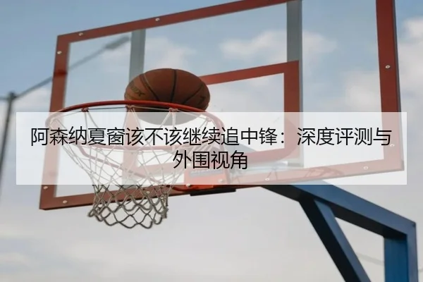 阿森纳夏窗该不该继续追中锋：深度评测与外围视角